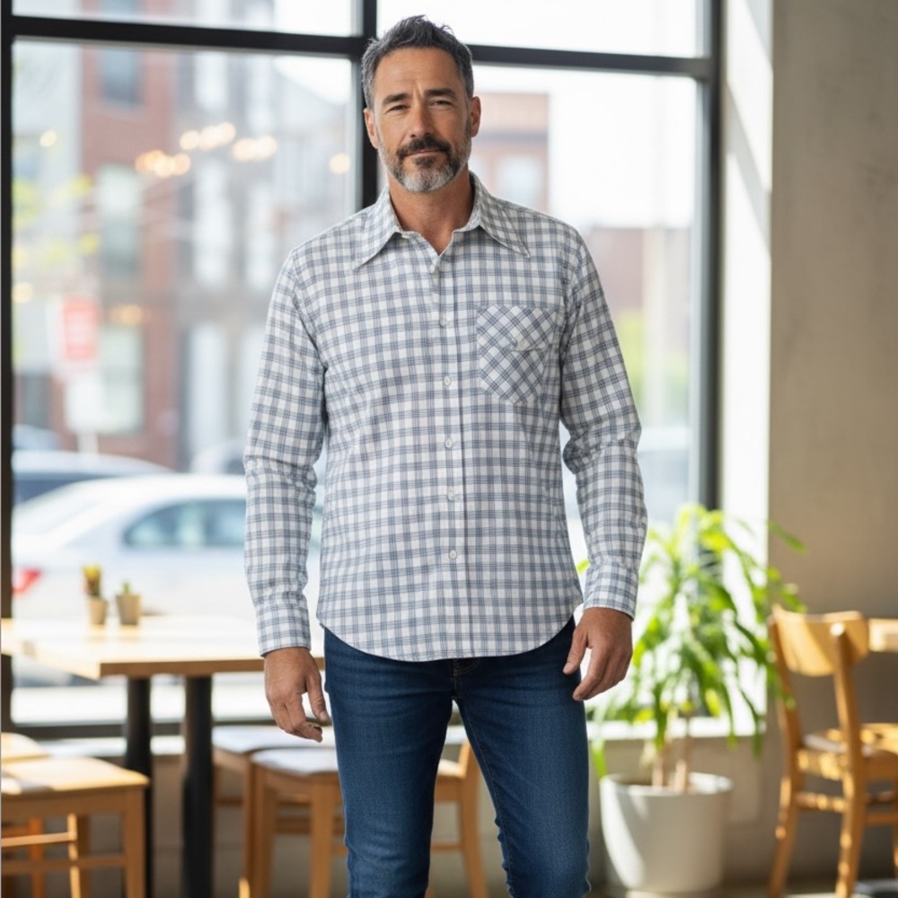Mervyn's Men's Plaid Shirt